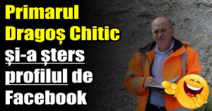 Primarul Dragoș Chitic și-a șters profilul de Facebook