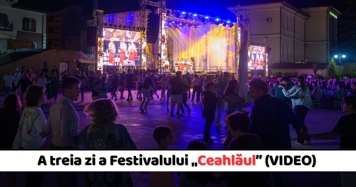 Festivalul Internațional de Folclor „Ceahlăul” continuă la Piatra-Neamț