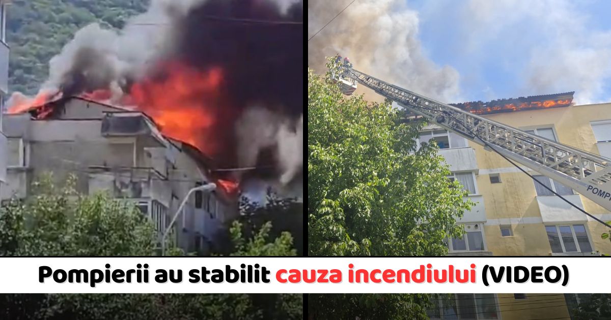 Pompierii au stabilit cauza incendiului de la blocul de pe strada Plevnei (VIDEO)